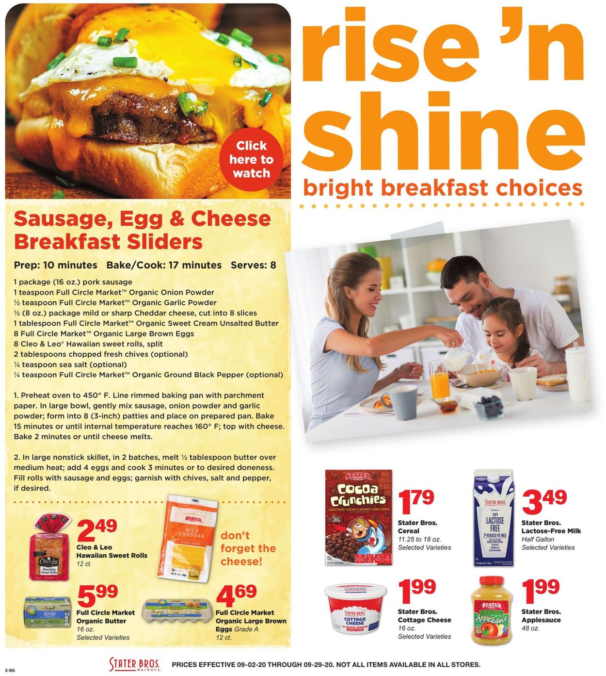 Stater Bros. Current weekly ad 09/02 09/29/2020 [2]