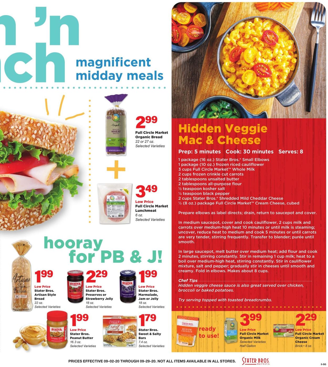 Catalogue Stater Bros. from 09/02/2020