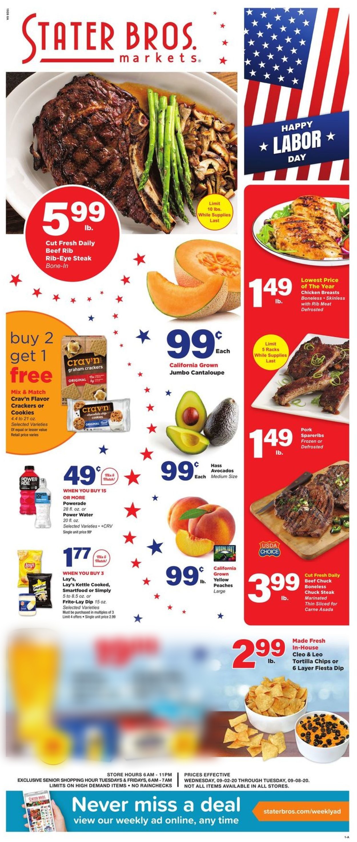 Catalogue Stater Bros. from 09/02/2020