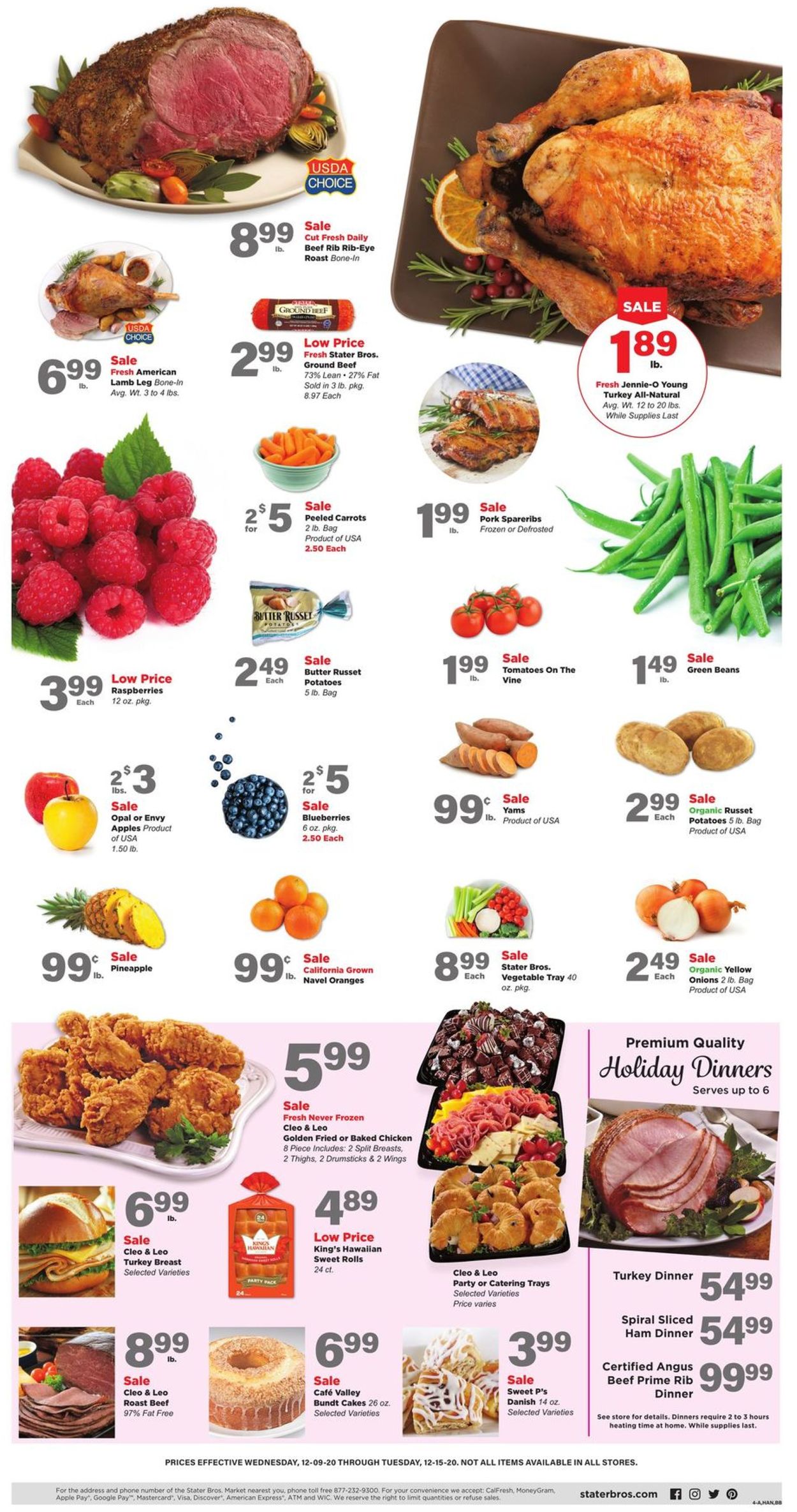 Catalogue Stater Bros. from 12/09/2020