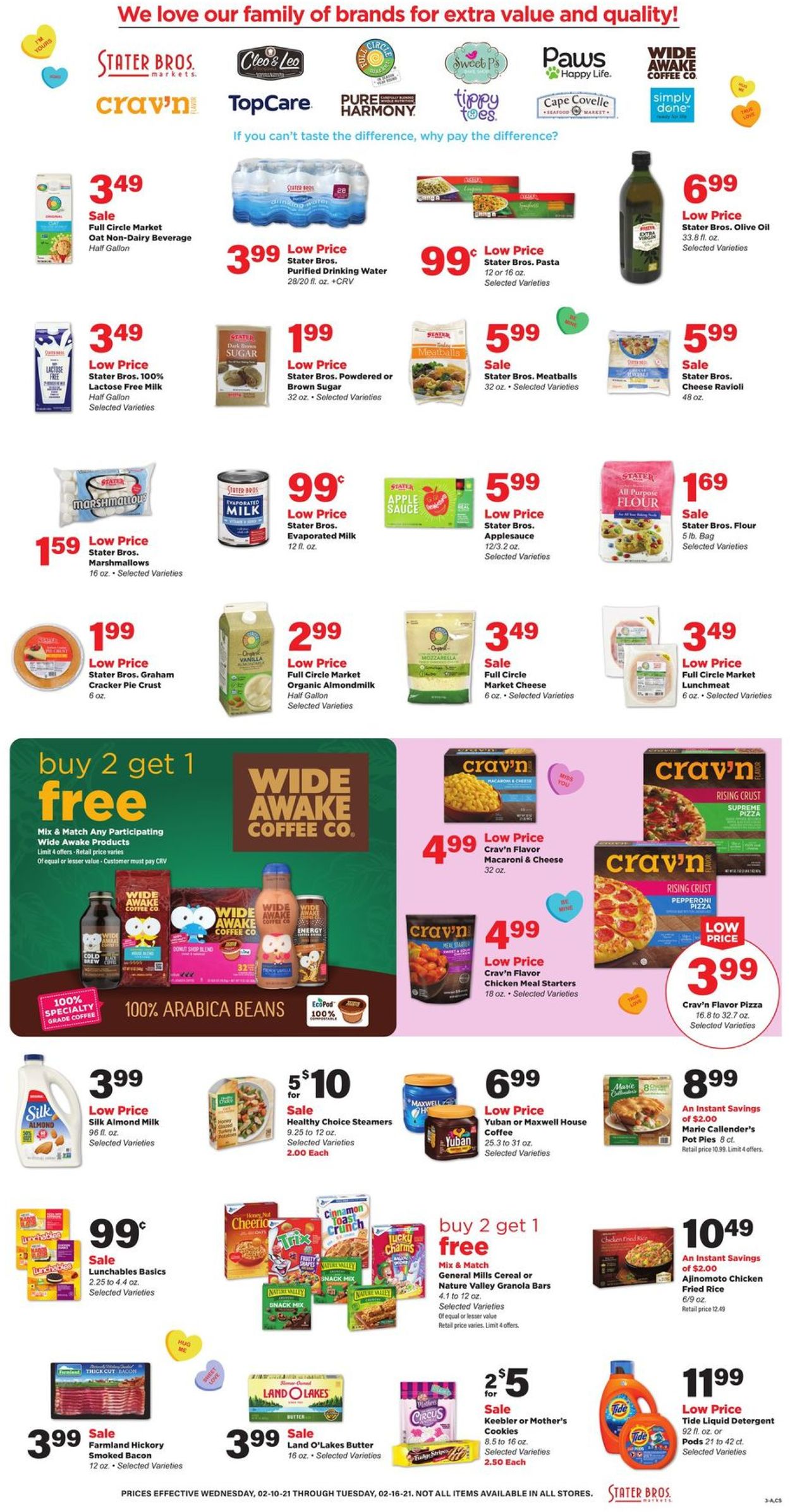Catalogue Stater Bros. from 02/10/2021
