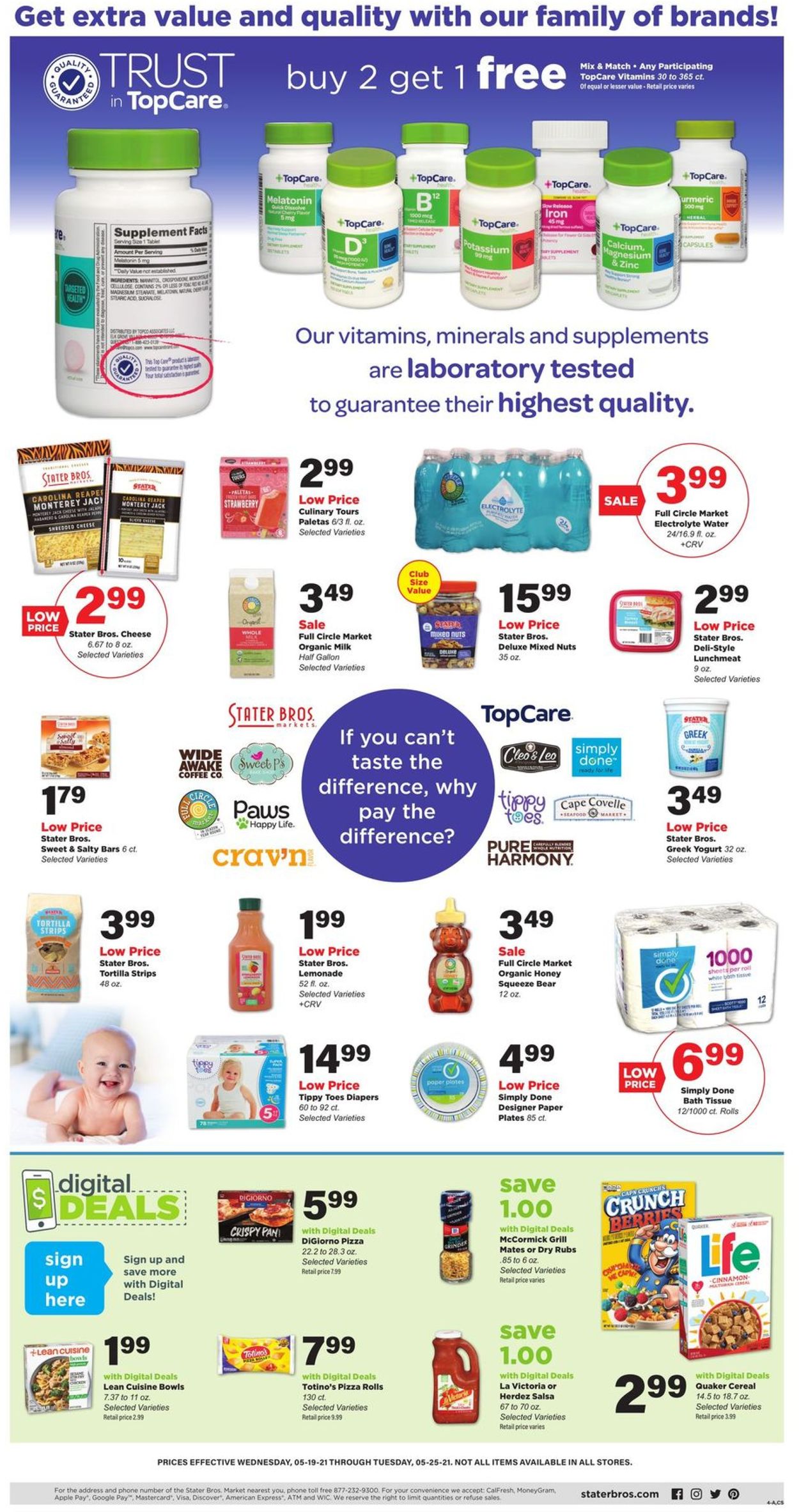 Catalogue Stater Bros. from 05/19/2021