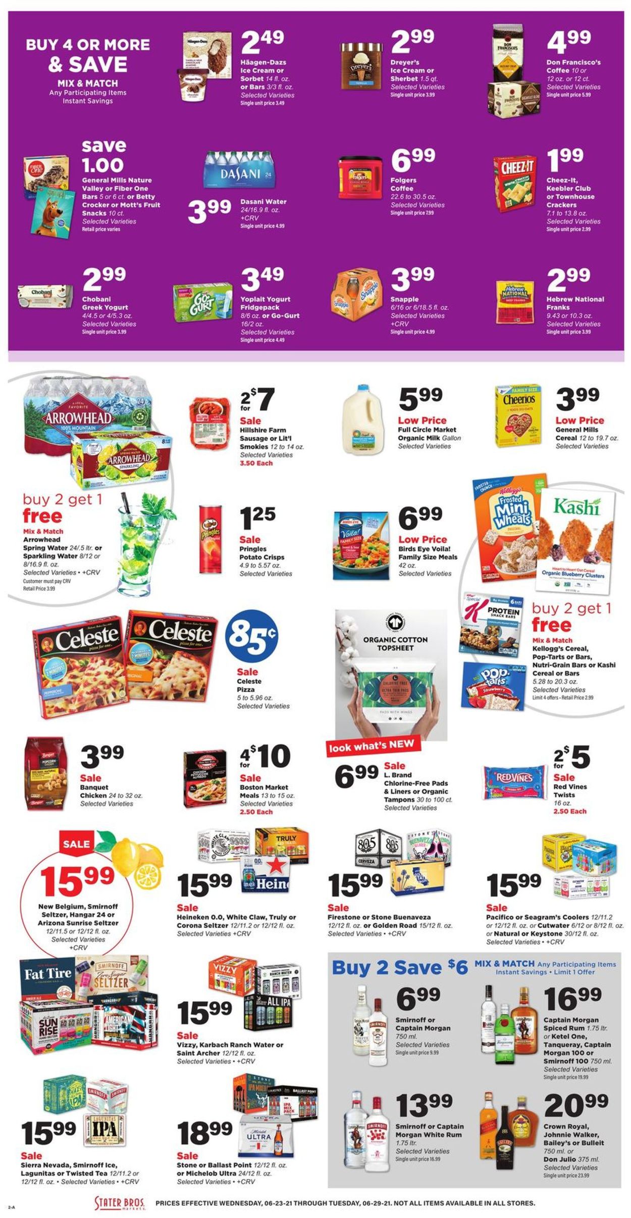 Catalogue Stater Bros. from 06/23/2021