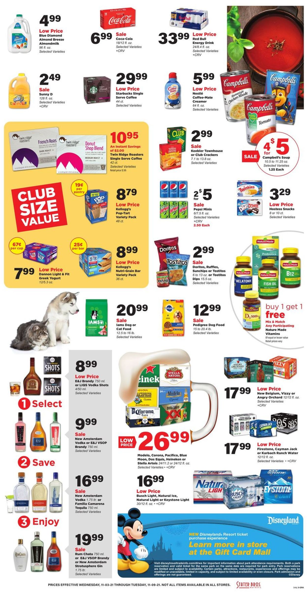 Catalogue Stater Bros. from 11/03/2021