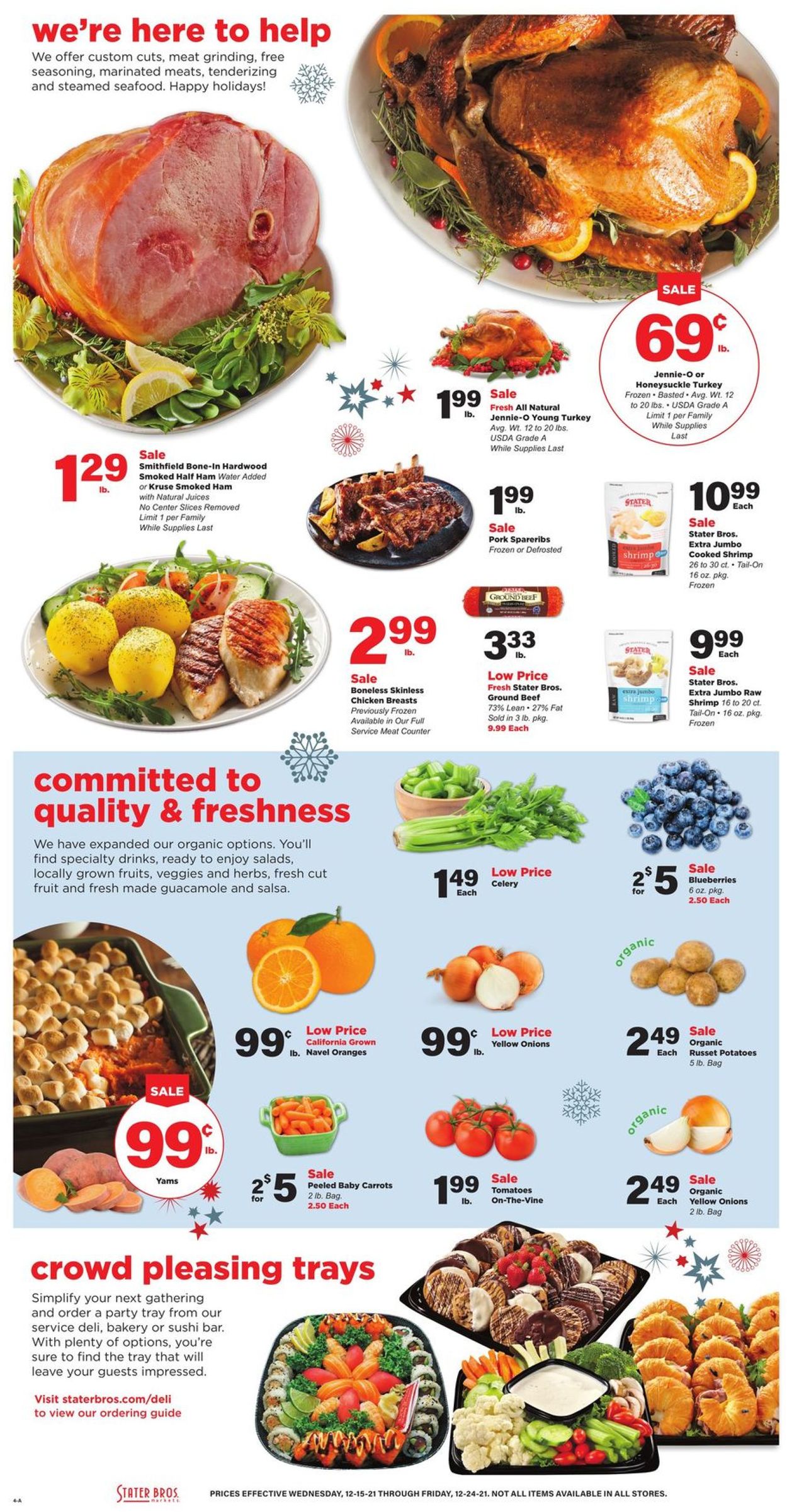 Stater Bros. CHRISTMAS 2021 Current weekly ad 12/15 12/24/2021 [4