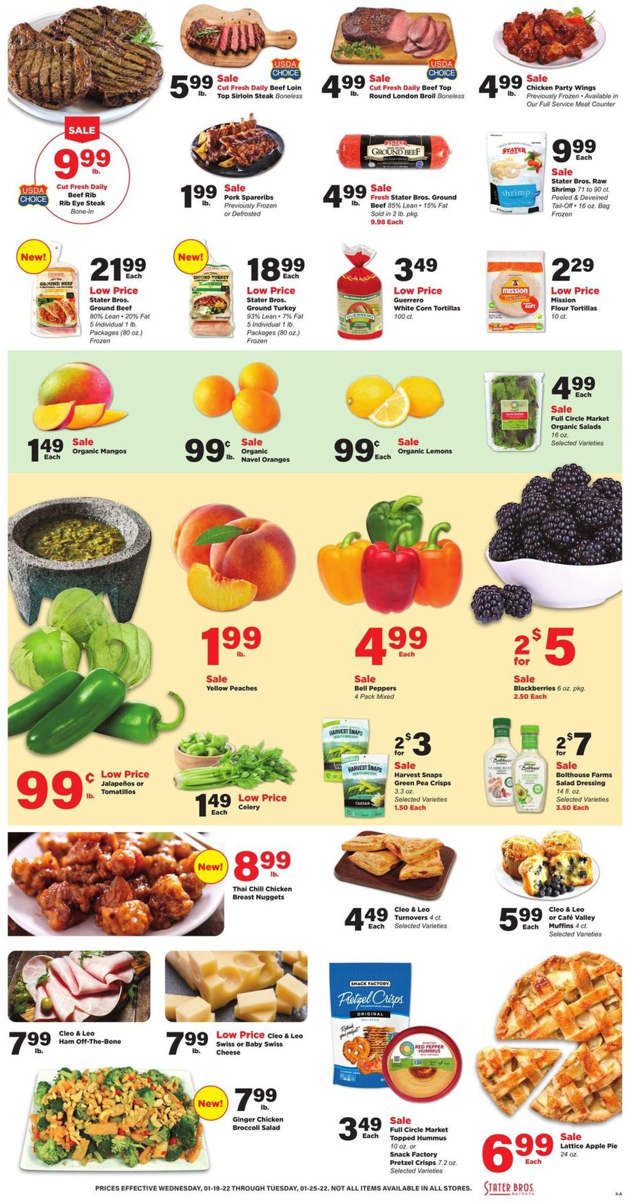Catalogue Stater Bros. from 01/19/2022