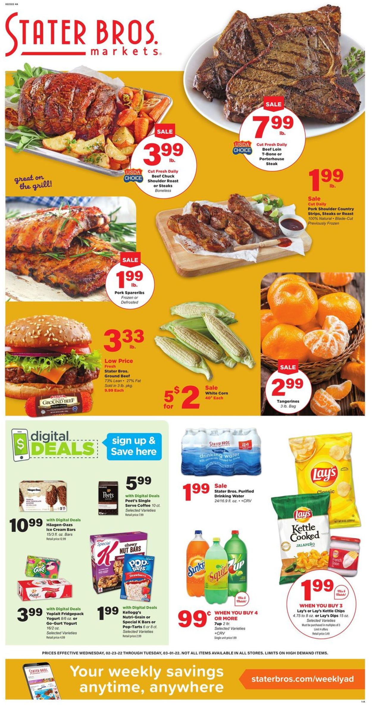 Catalogue Stater Bros. from 02/23/2022