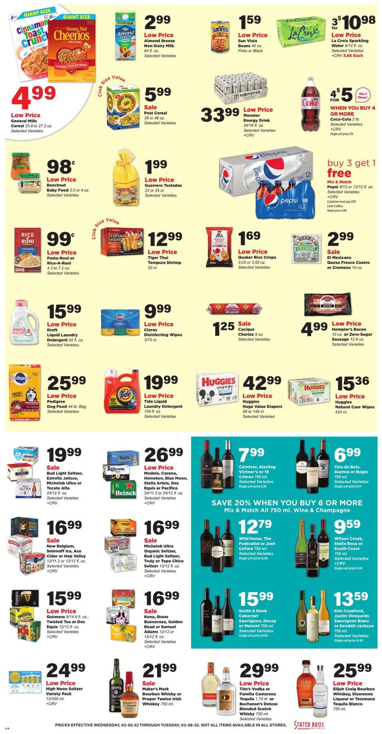 Catalogue Stater Bros. from 03/02/2022