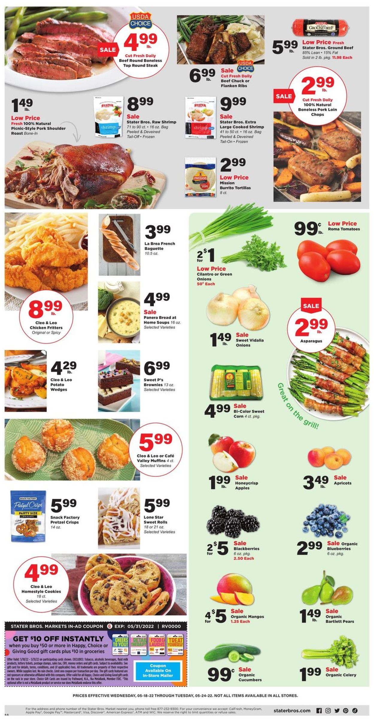 Catalogue Stater Bros. from 05/18/2022