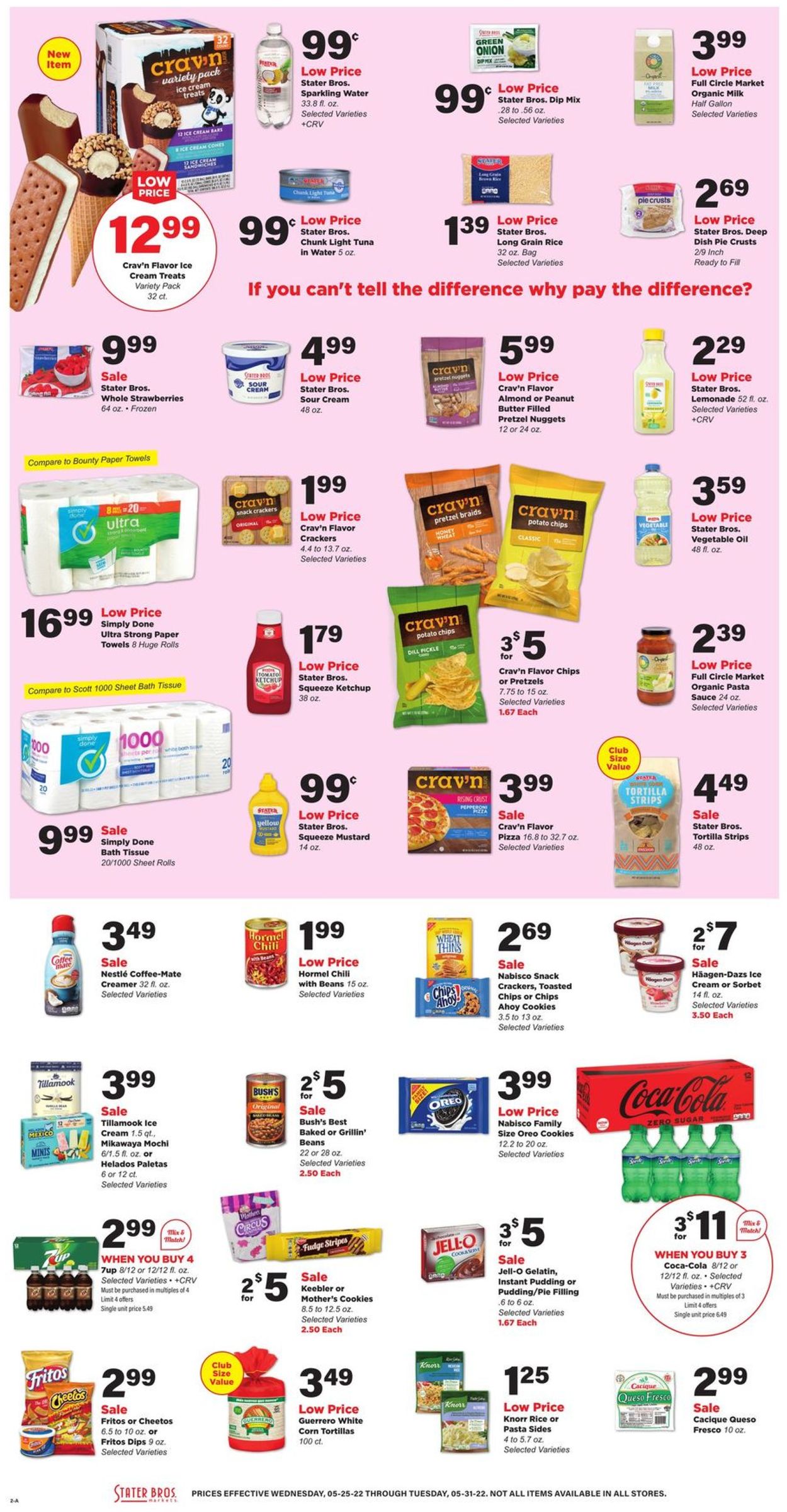 Catalogue Stater Bros. from 05/25/2022