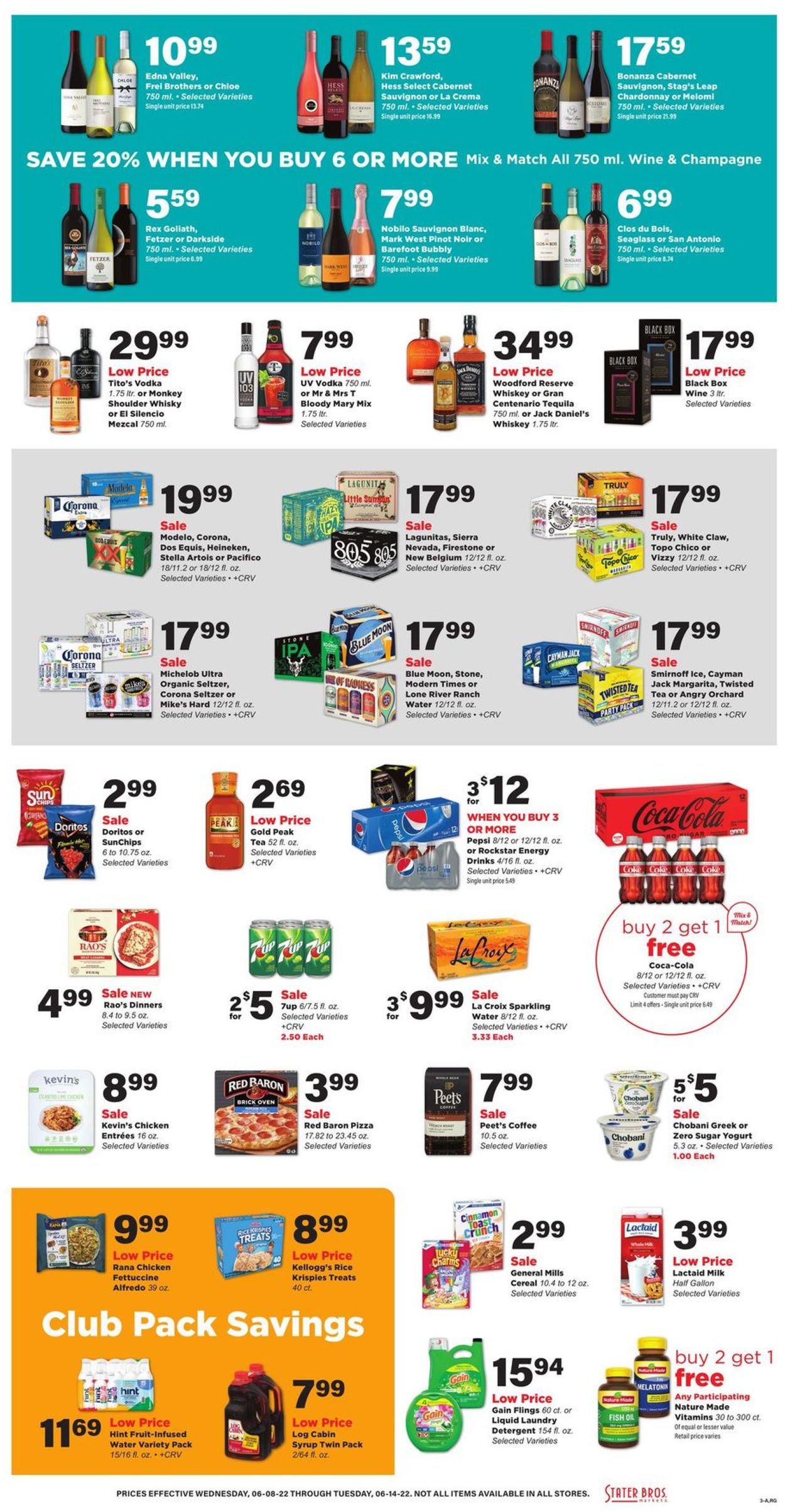 Catalogue Stater Bros. from 06/08/2022