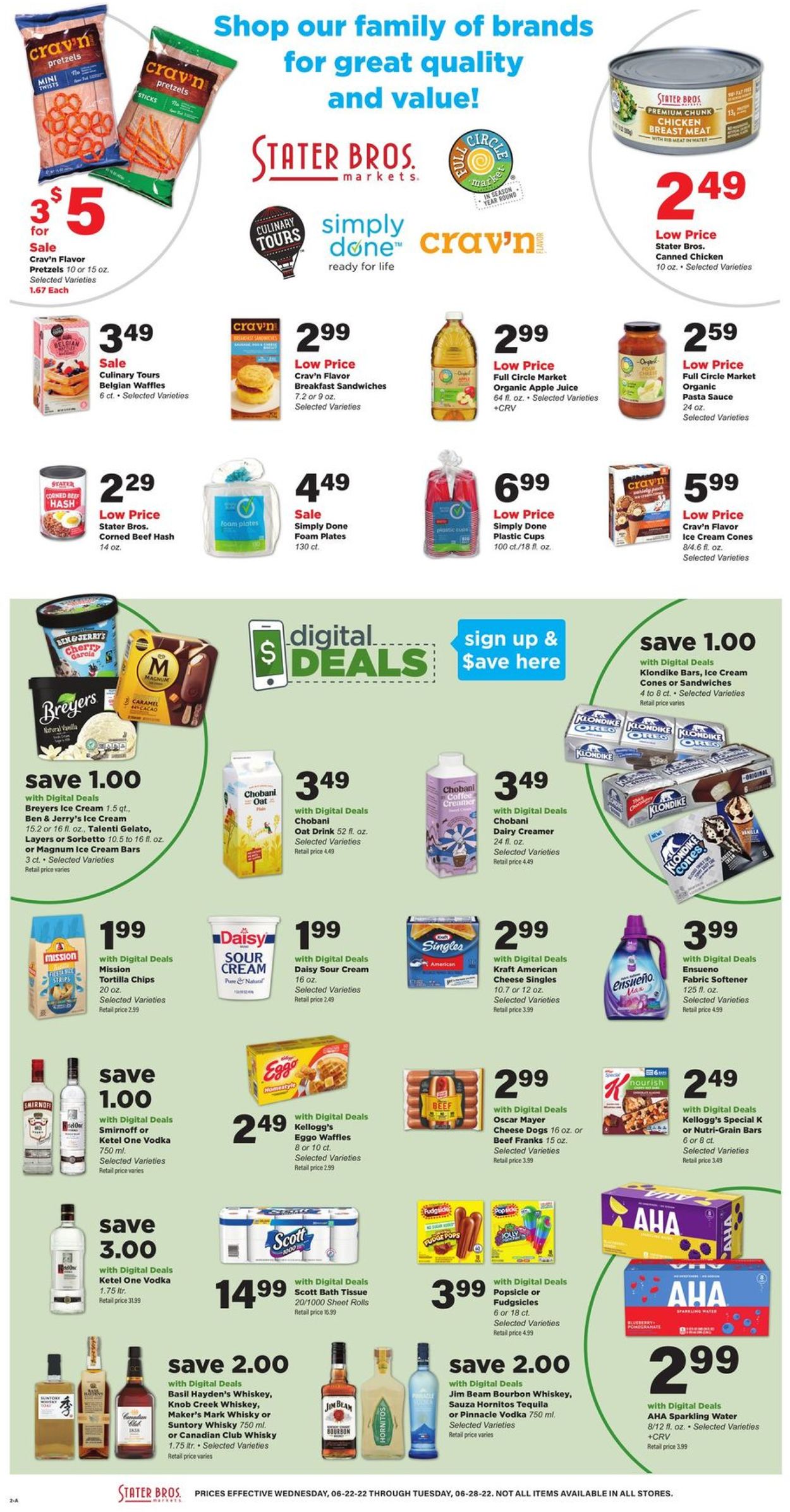 Catalogue Stater Bros. from 06/22/2022