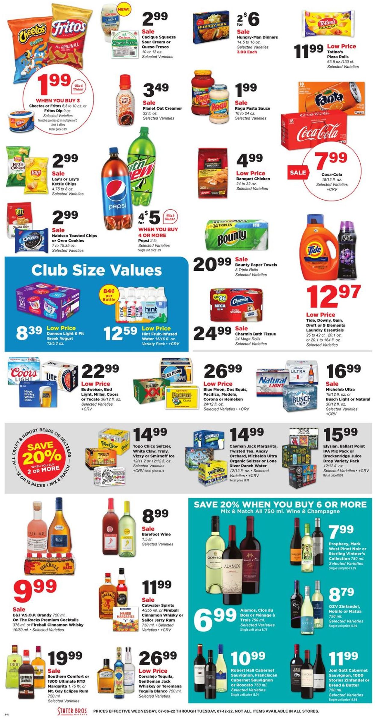 Catalogue Stater Bros. from 07/06/2022