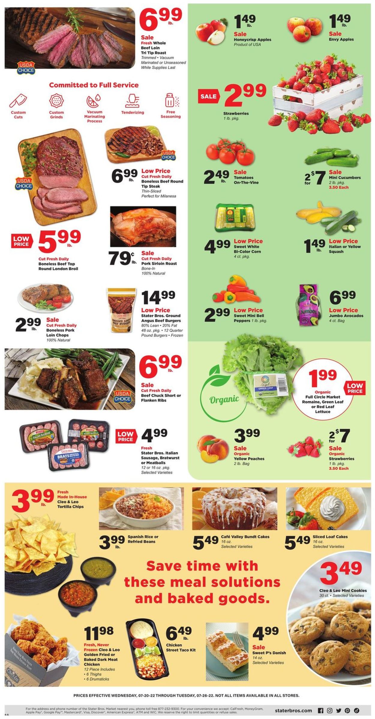 Catalogue Stater Bros. from 07/20/2022