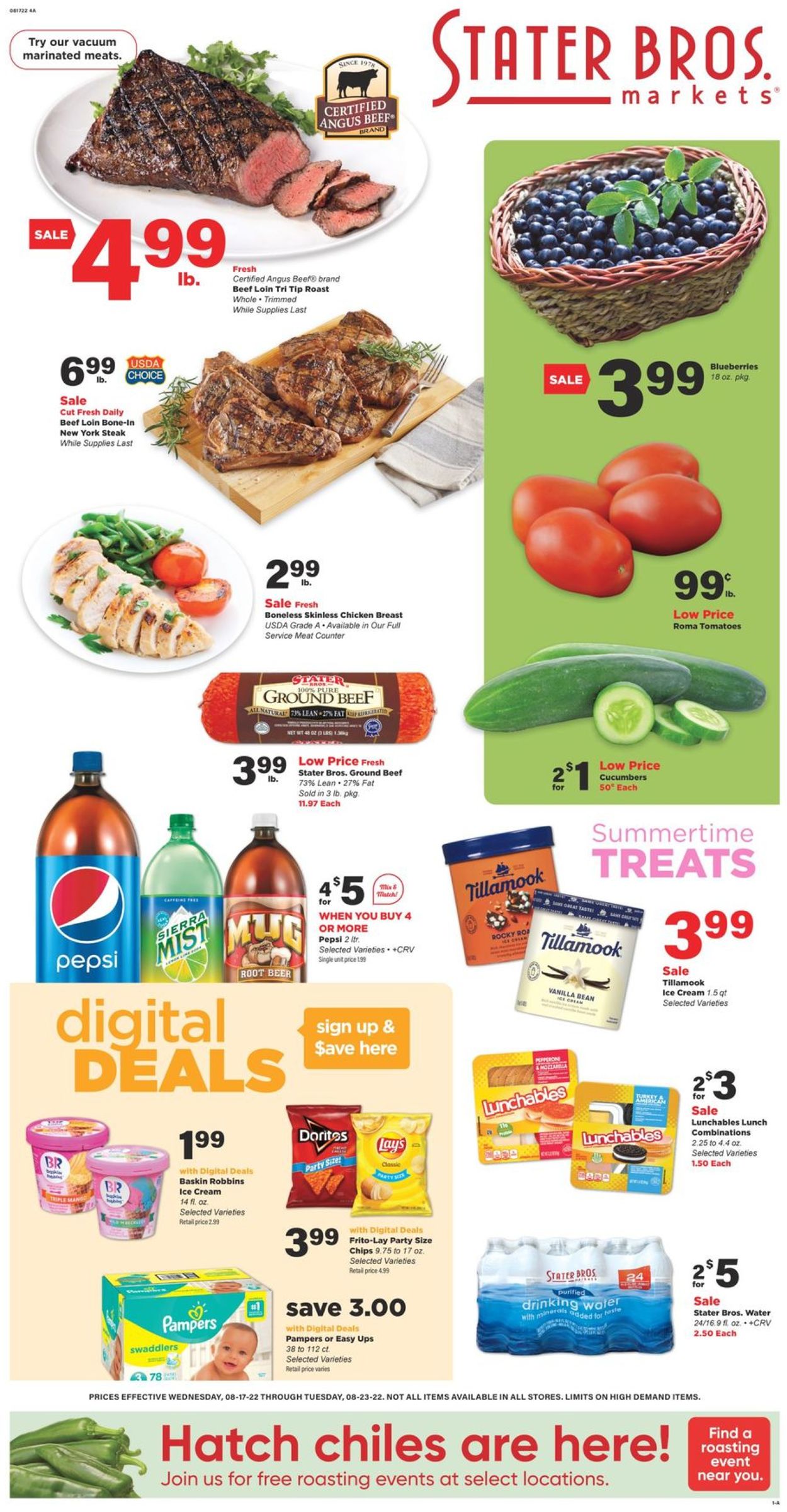 Catalogue Stater Bros. from 08/17/2022