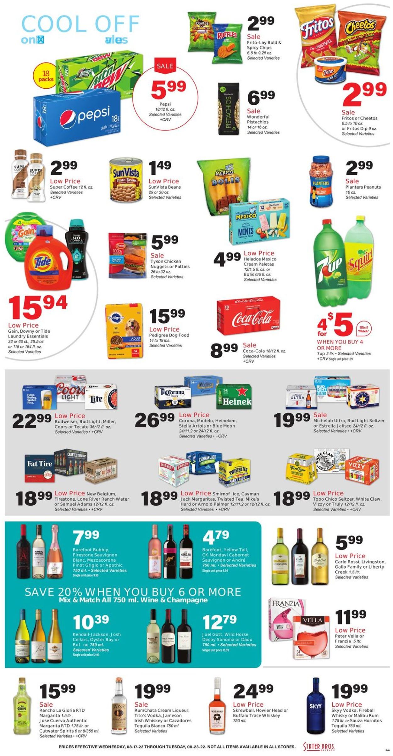 Catalogue Stater Bros. from 08/17/2022