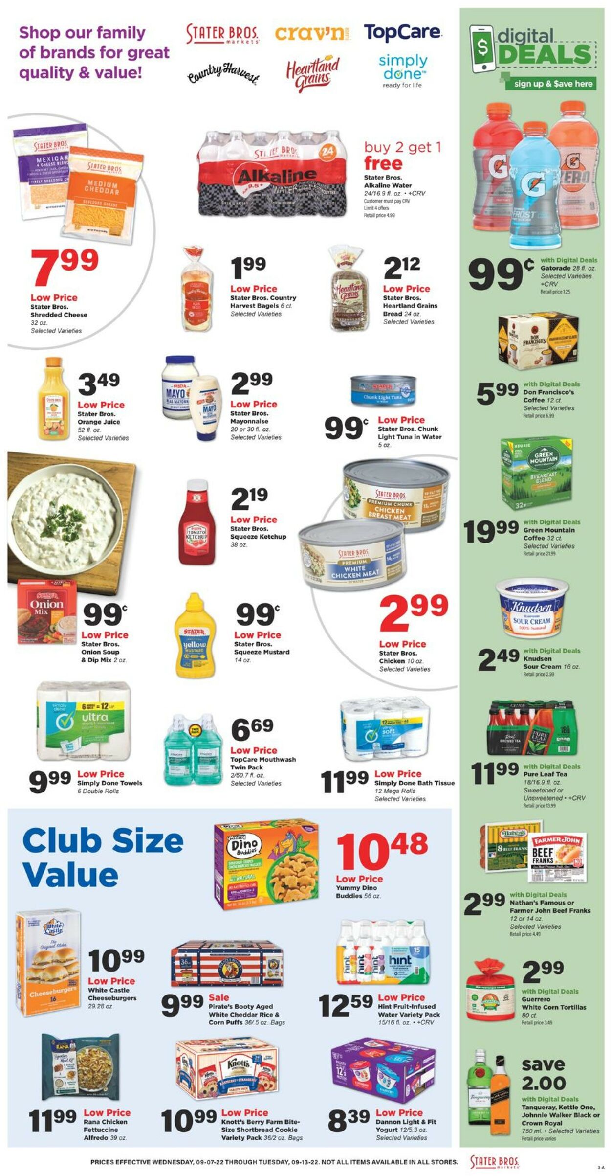 Catalogue Stater Bros. from 09/07/2022