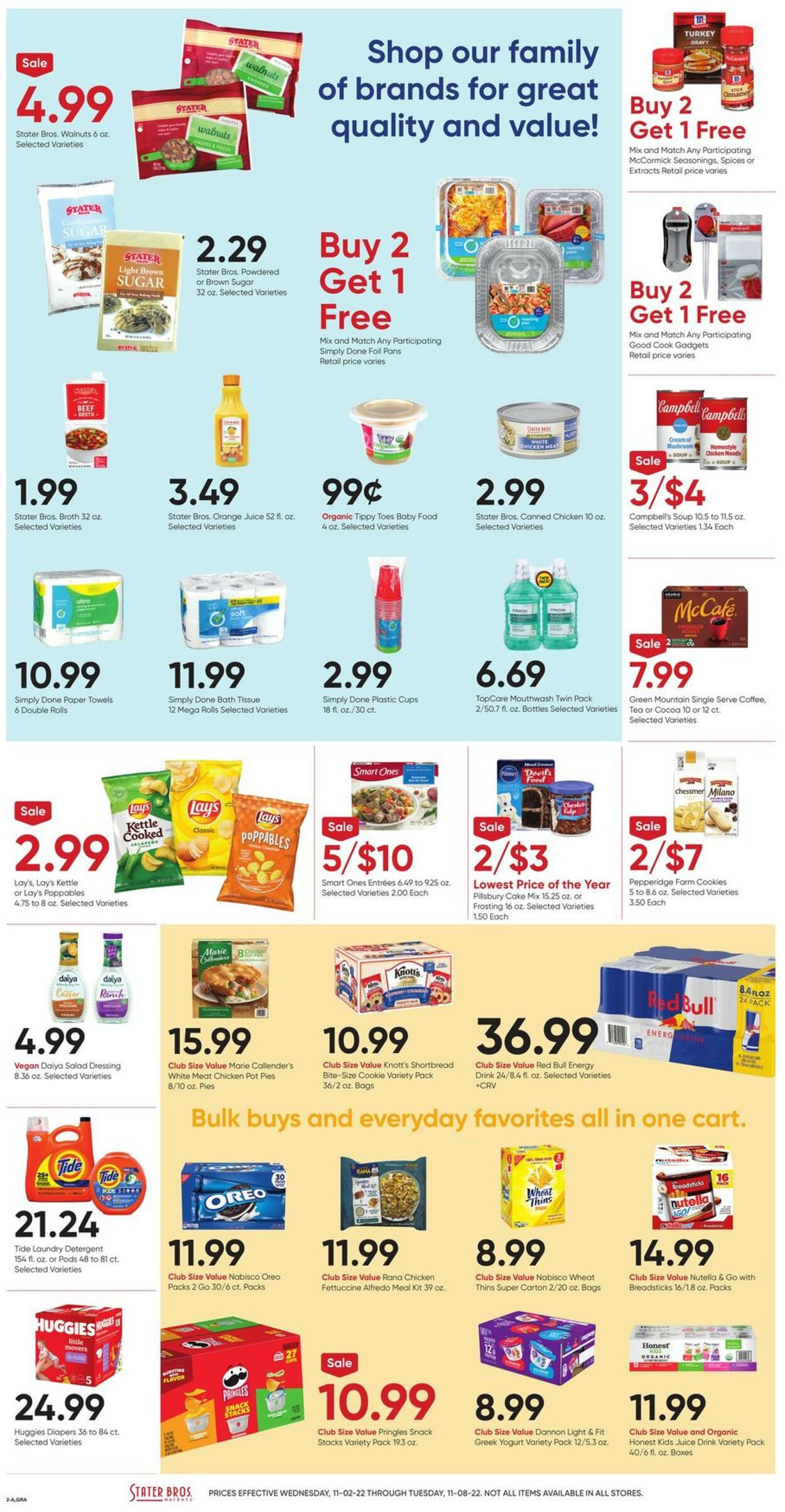 Catalogue Stater Bros. from 11/02/2022