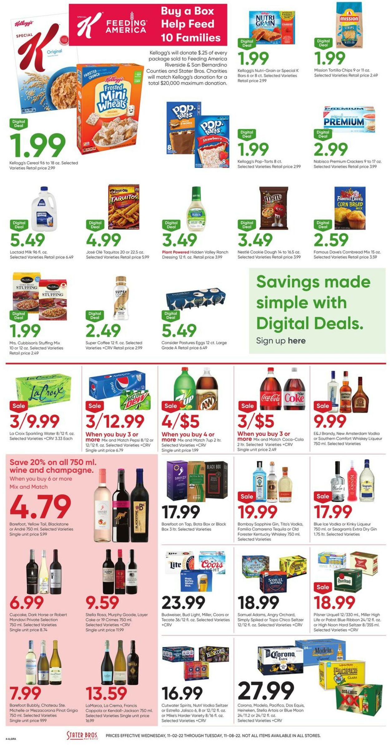 Catalogue Stater Bros. from 11/02/2022