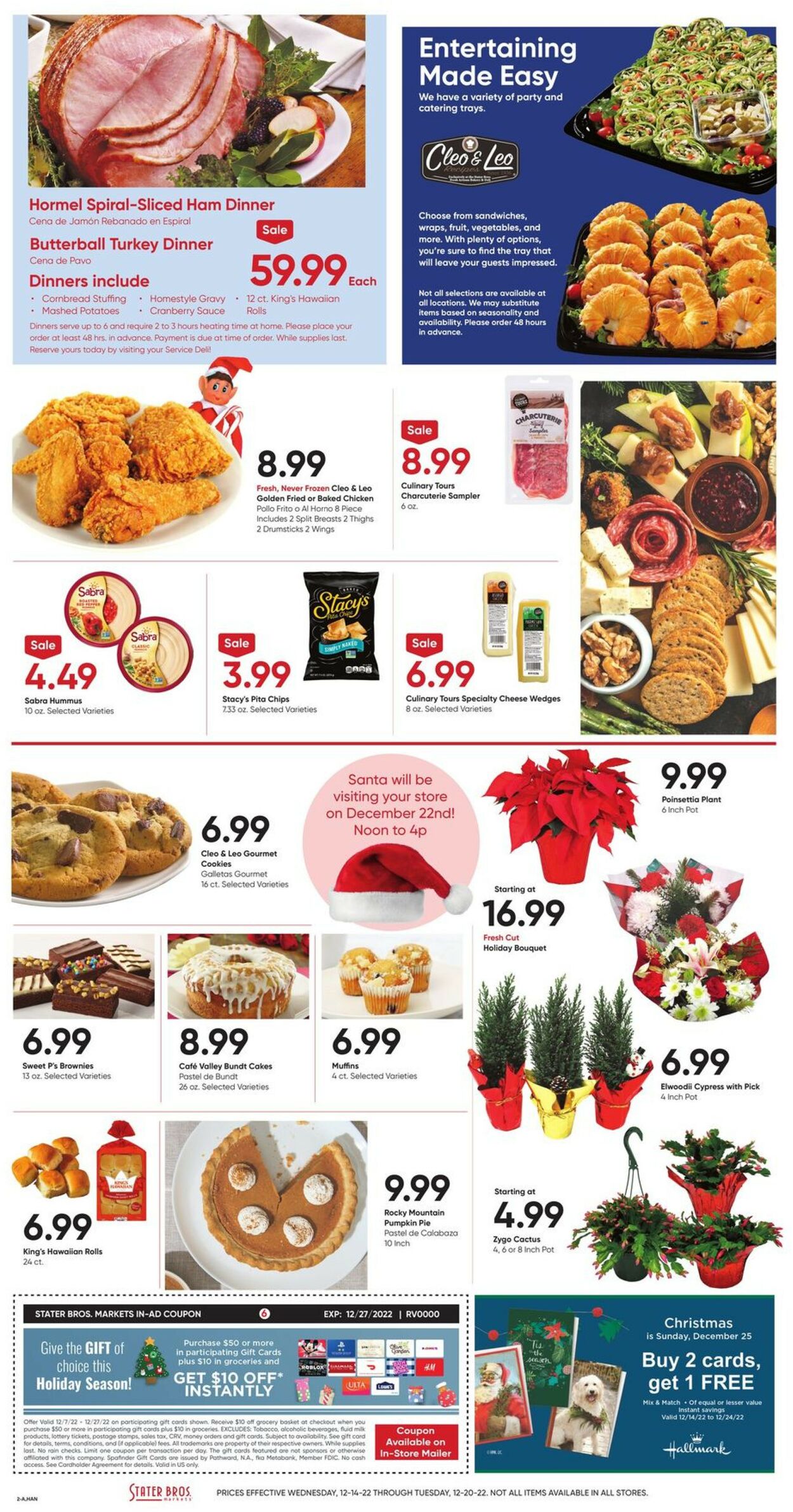 Catalogue Stater Bros. from 12/14/2022