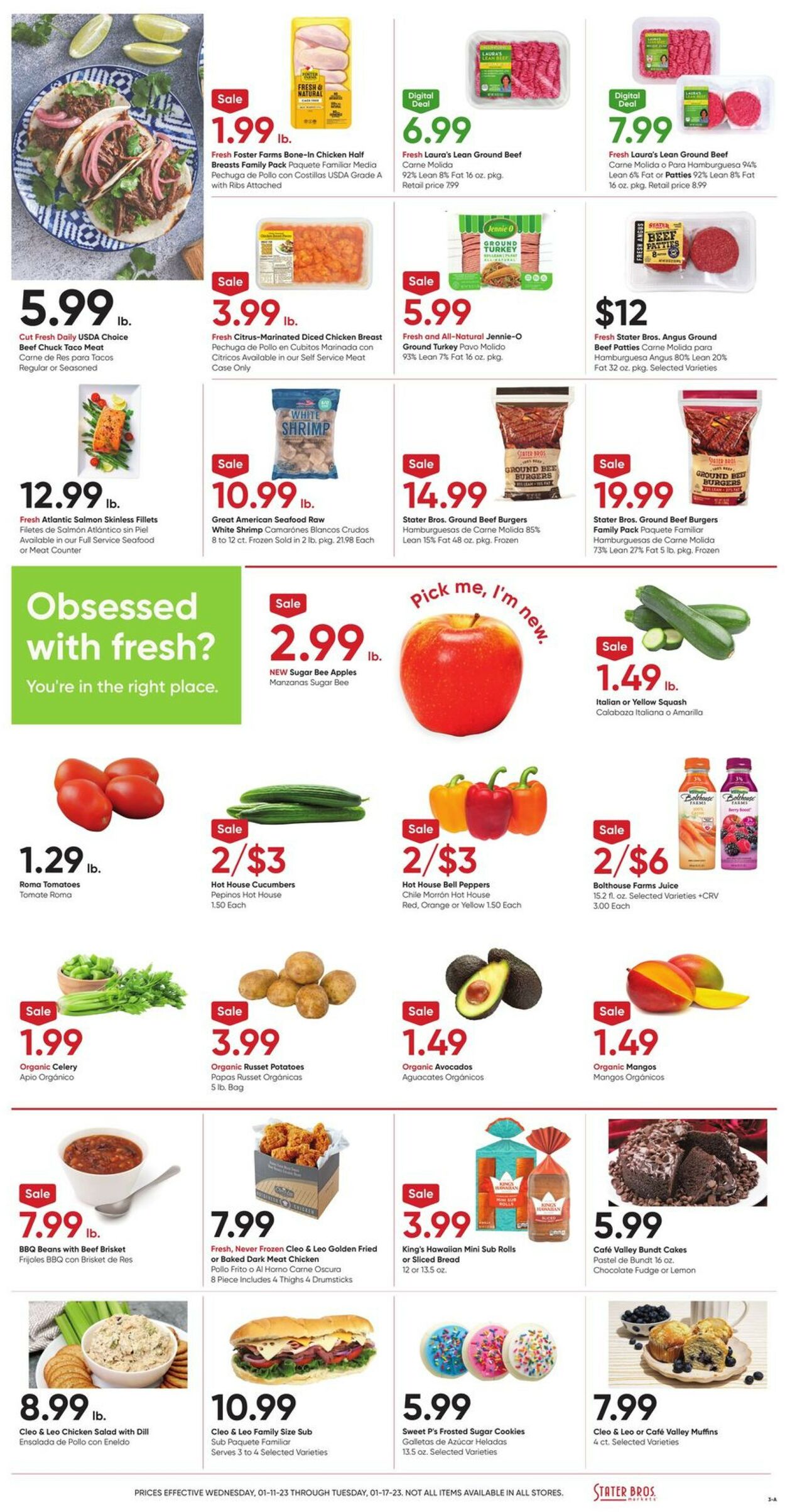 Catalogue Stater Bros. from 01/11/2023