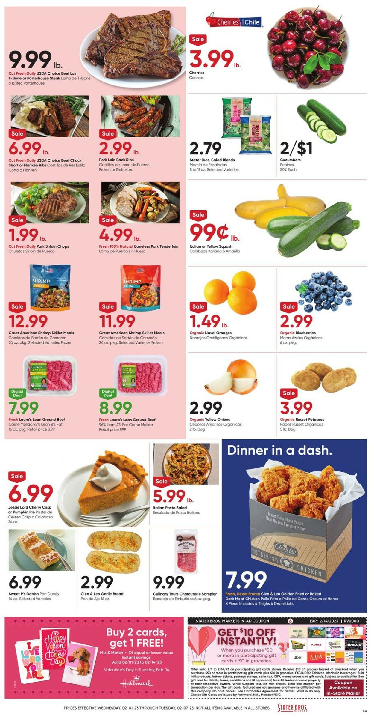 Catalogue Stater Bros. from 02/01/2023