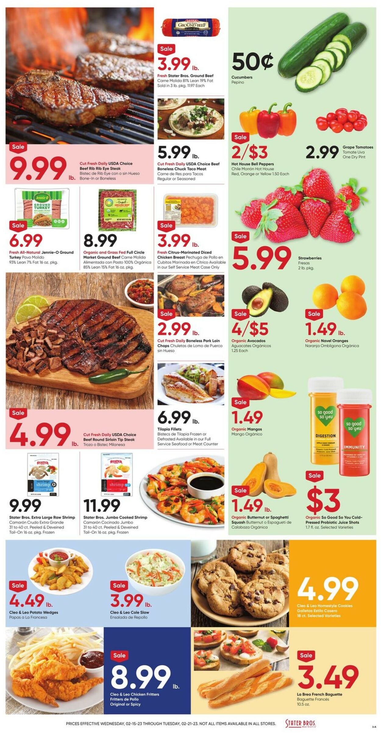 Catalogue Stater Bros. from 02/15/2023