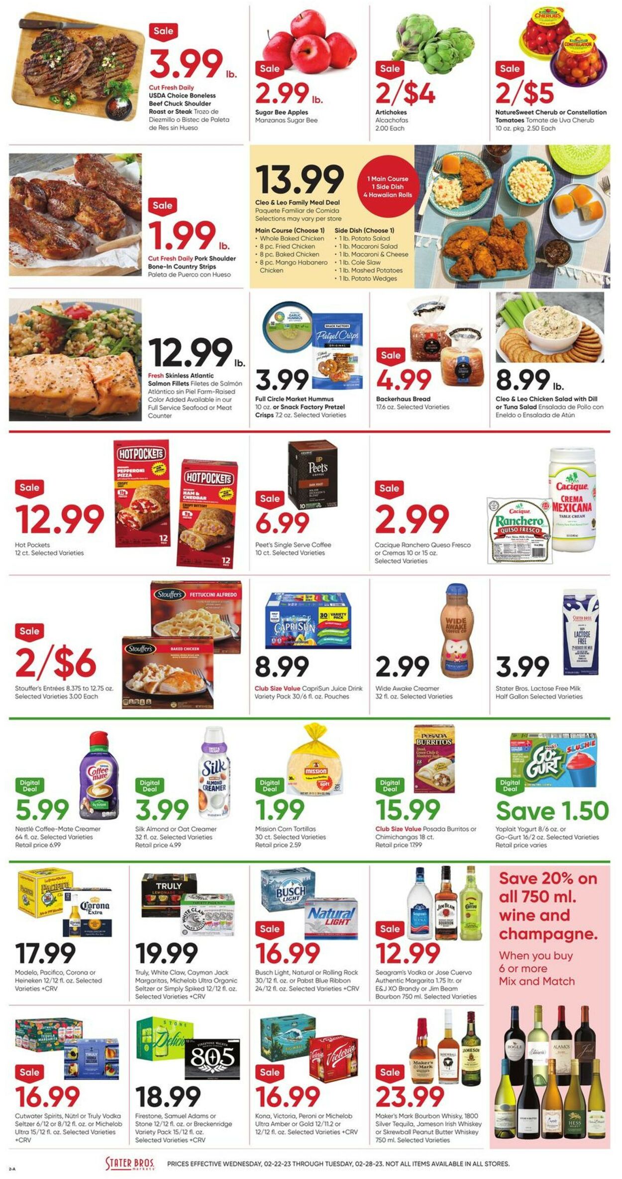 Catalogue Stater Bros. from 02/22/2023