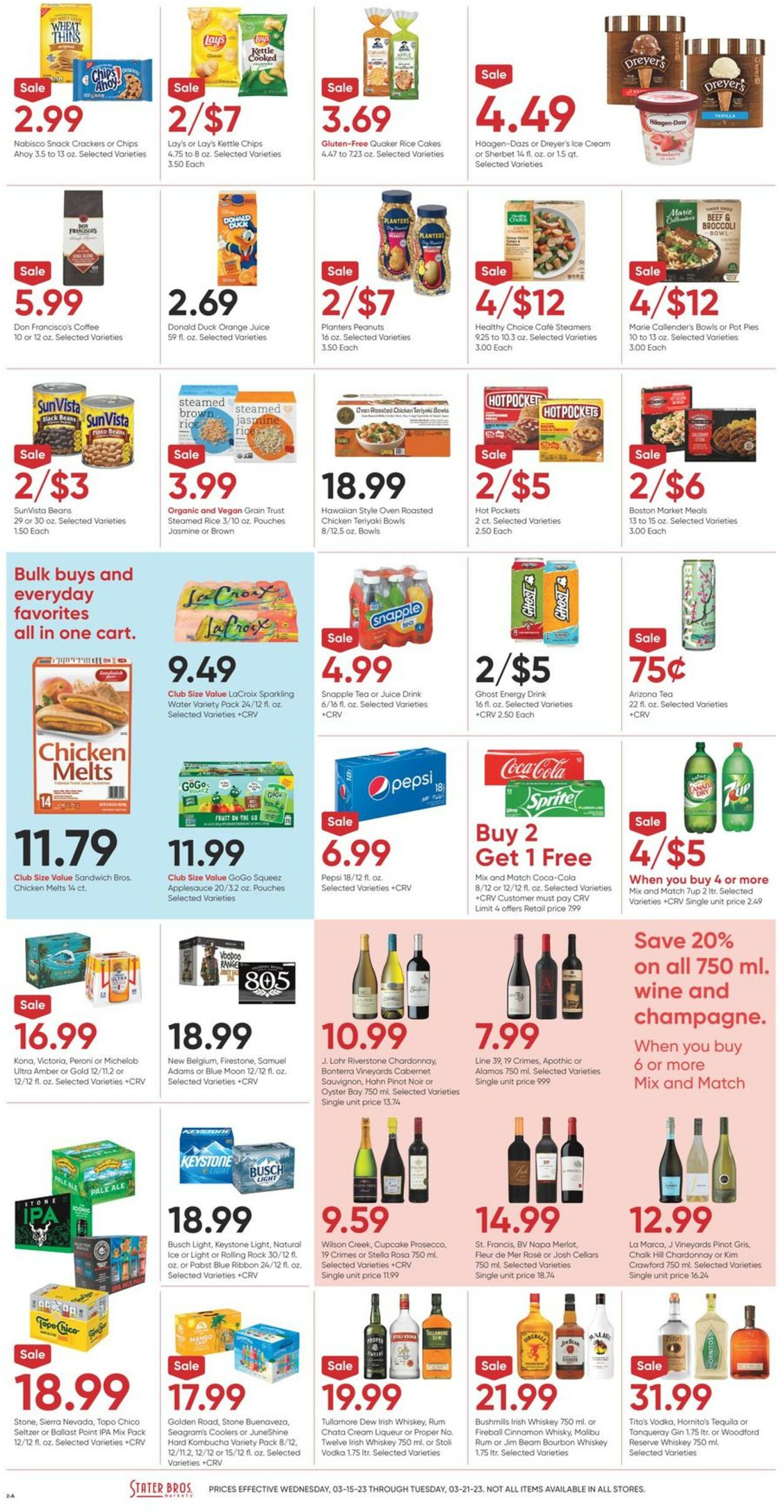 Catalogue Stater Bros. from 03/15/2023