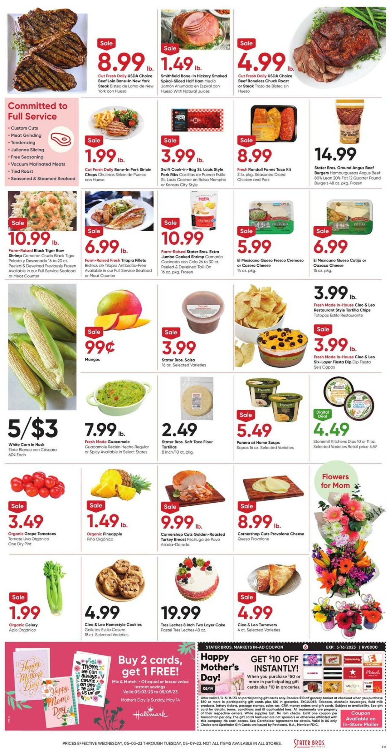Catalogue Stater Bros. from 05/03/2023