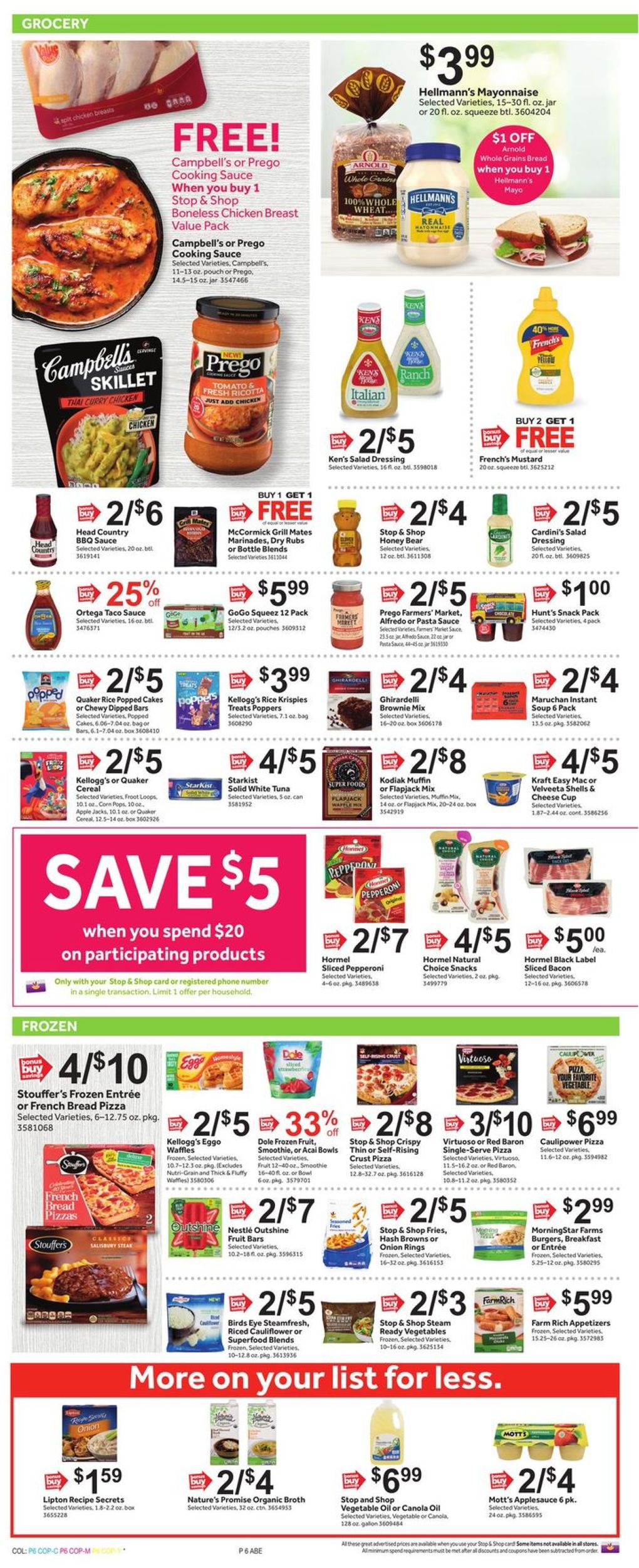 Catalogue Stop and Shop from 04/26/2019