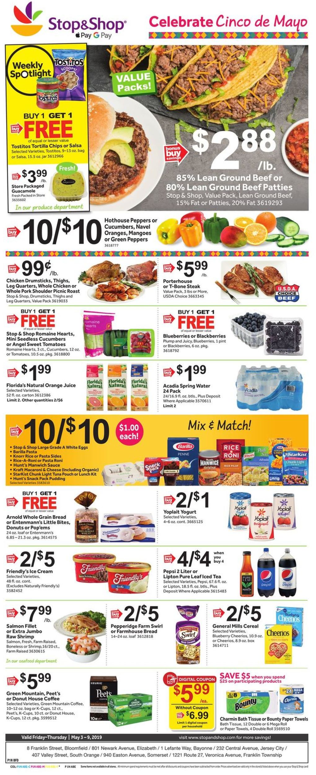 Catalogue Stop and Shop from 05/03/2019