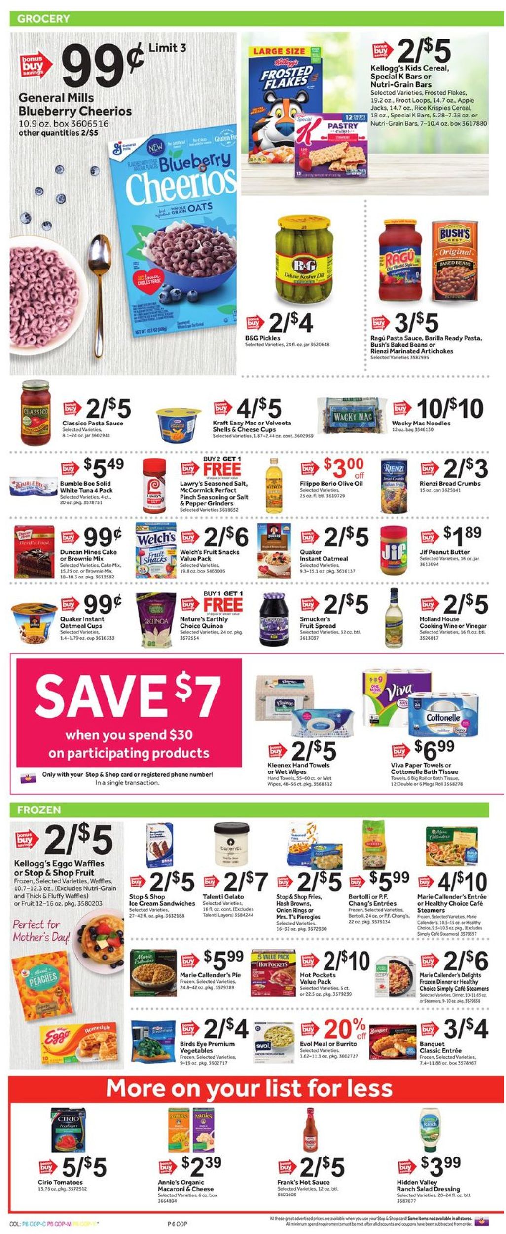 Catalogue Stop and Shop from 05/10/2019