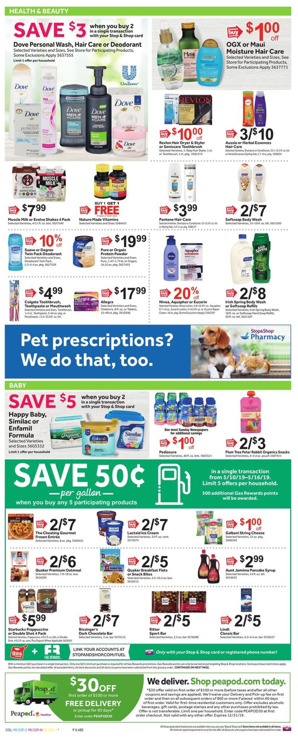 Catalogue Stop and Shop from 05/10/2019
