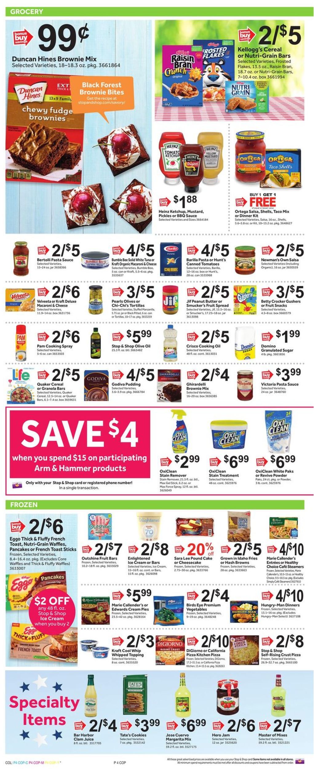 Catalogue Stop and Shop from 05/24/2019