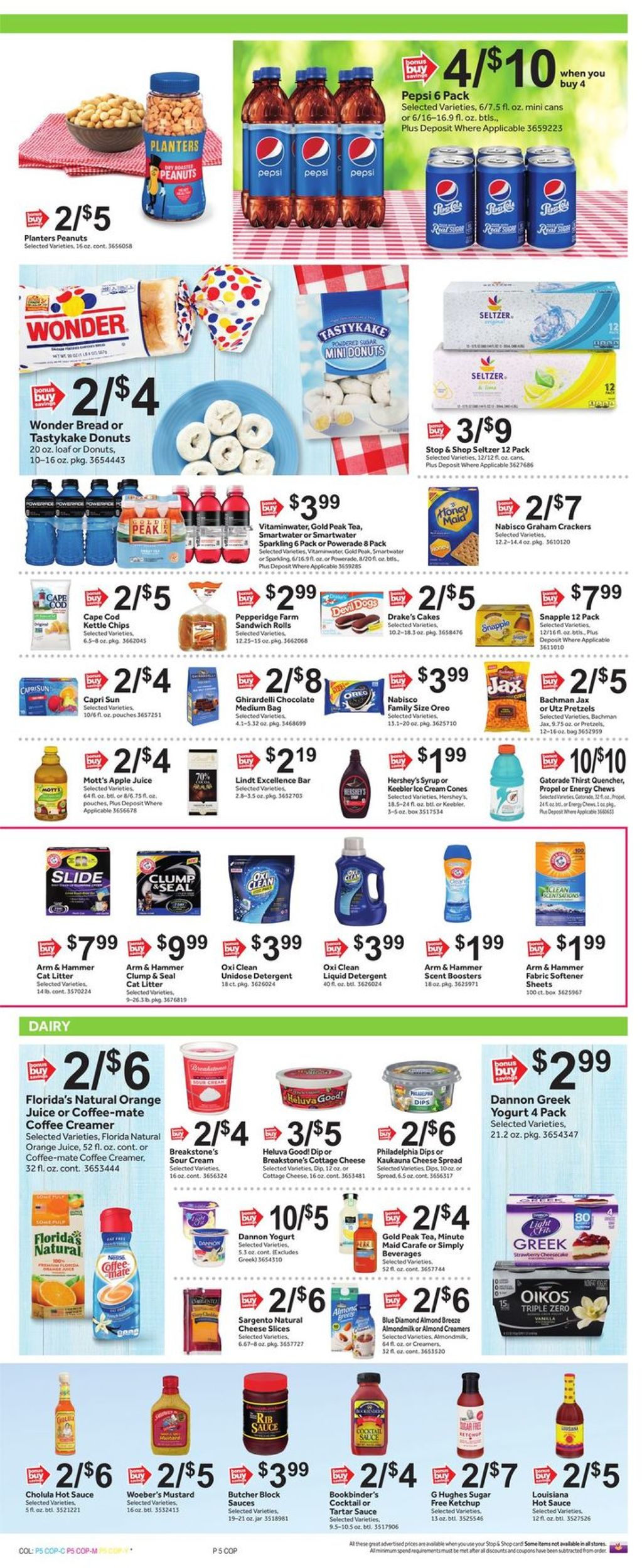 Catalogue Stop and Shop from 05/24/2019