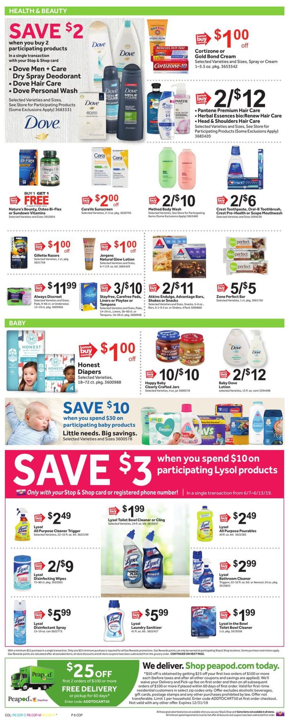 Catalogue Stop and Shop from 06/07/2019