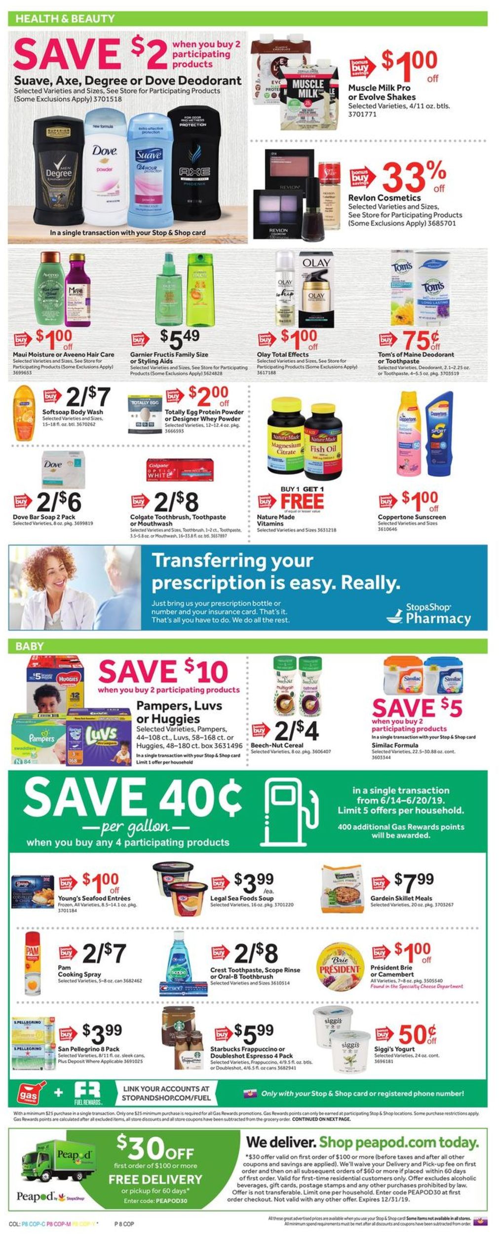 Catalogue Stop and Shop from 06/14/2019