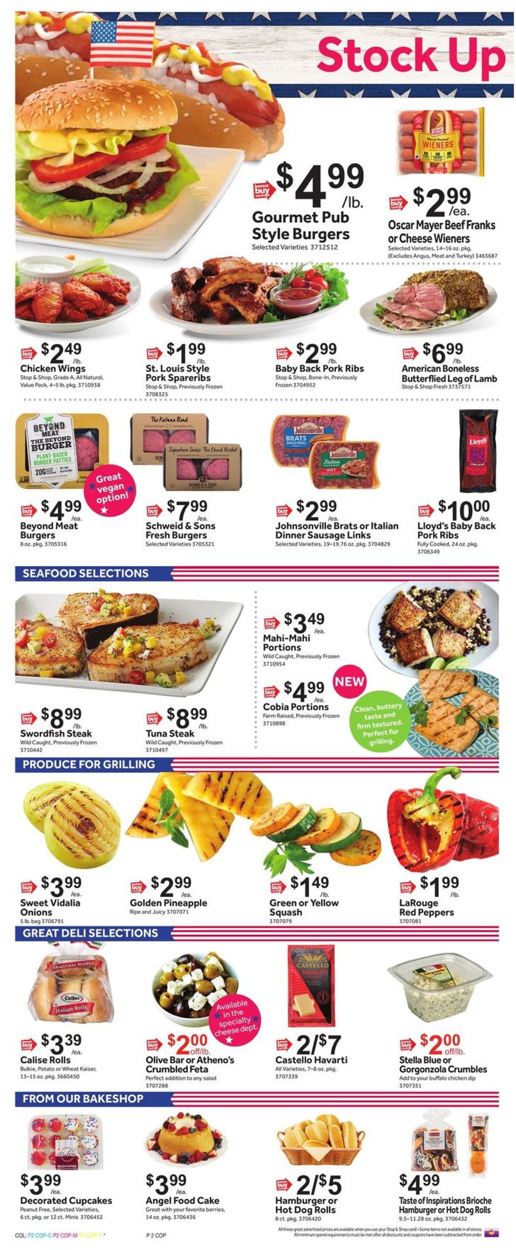 Catalogue Stop and Shop from 06/21/2019