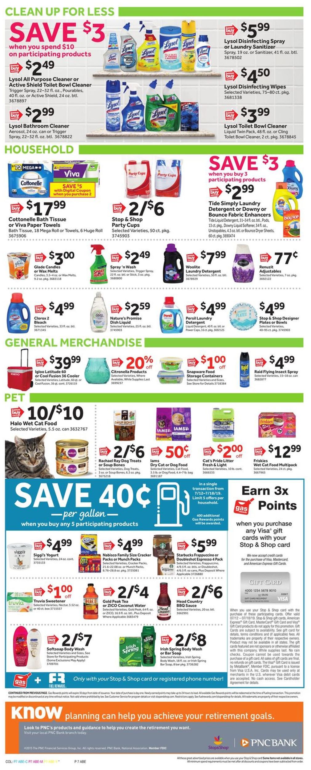 Catalogue Stop and Shop from 07/12/2019