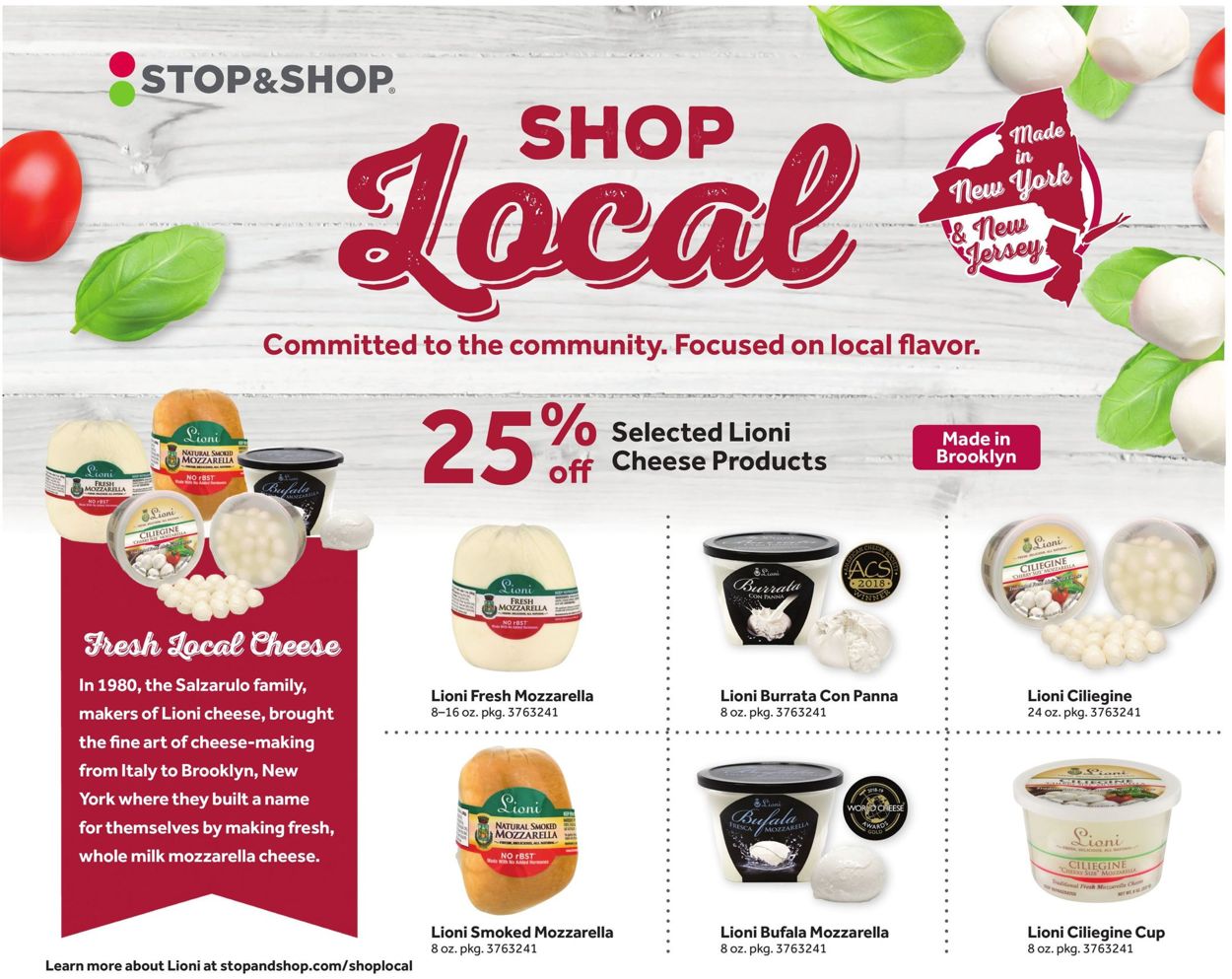 Catalogue Stop and Shop from 07/26/2019