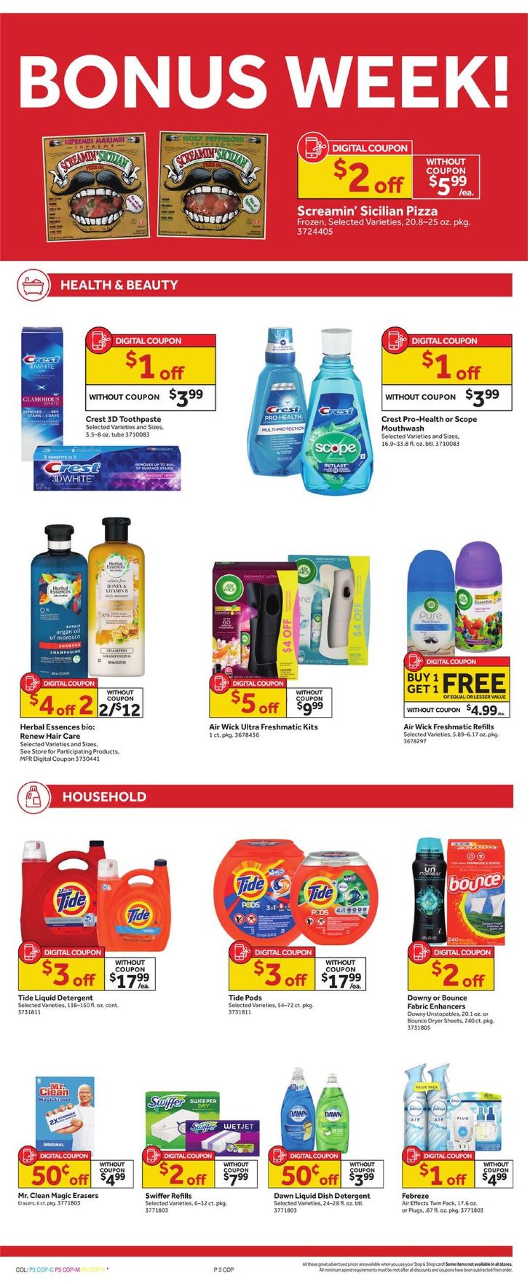 Catalogue Stop and Shop from 08/02/2019