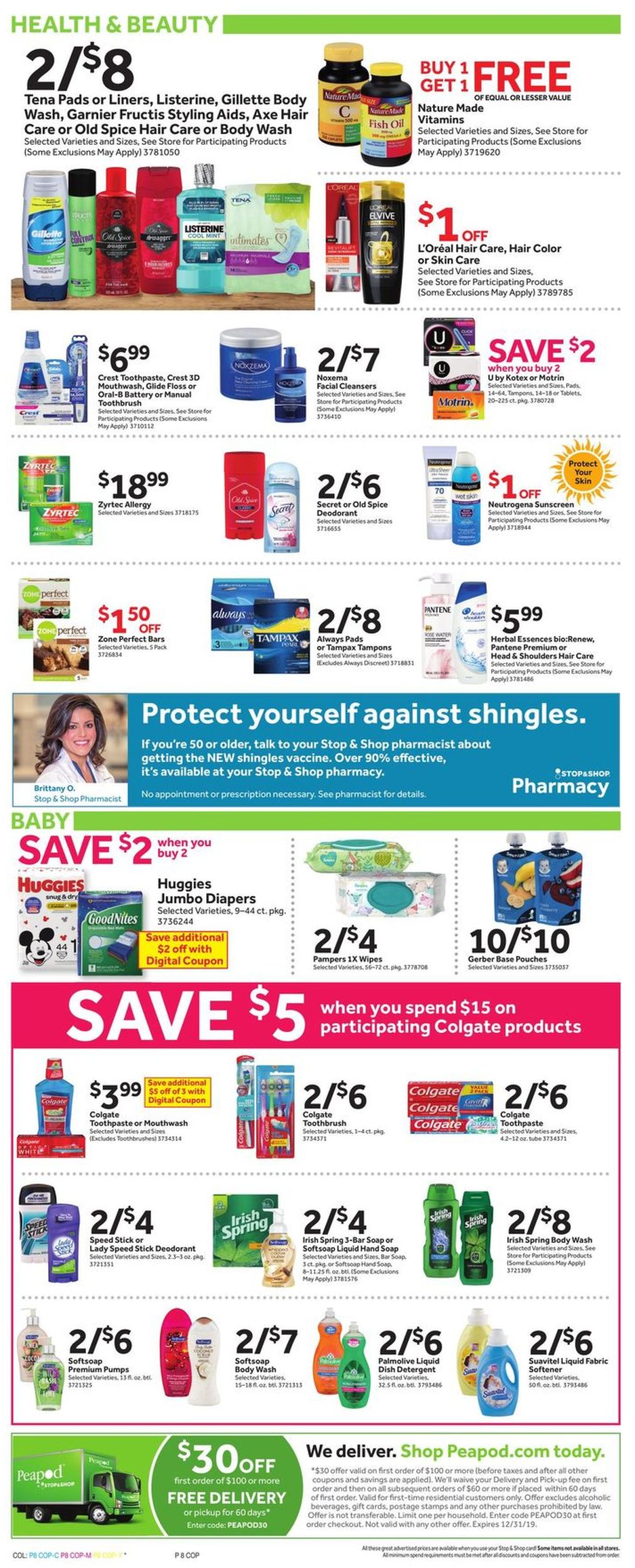 Catalogue Stop and Shop from 08/09/2019