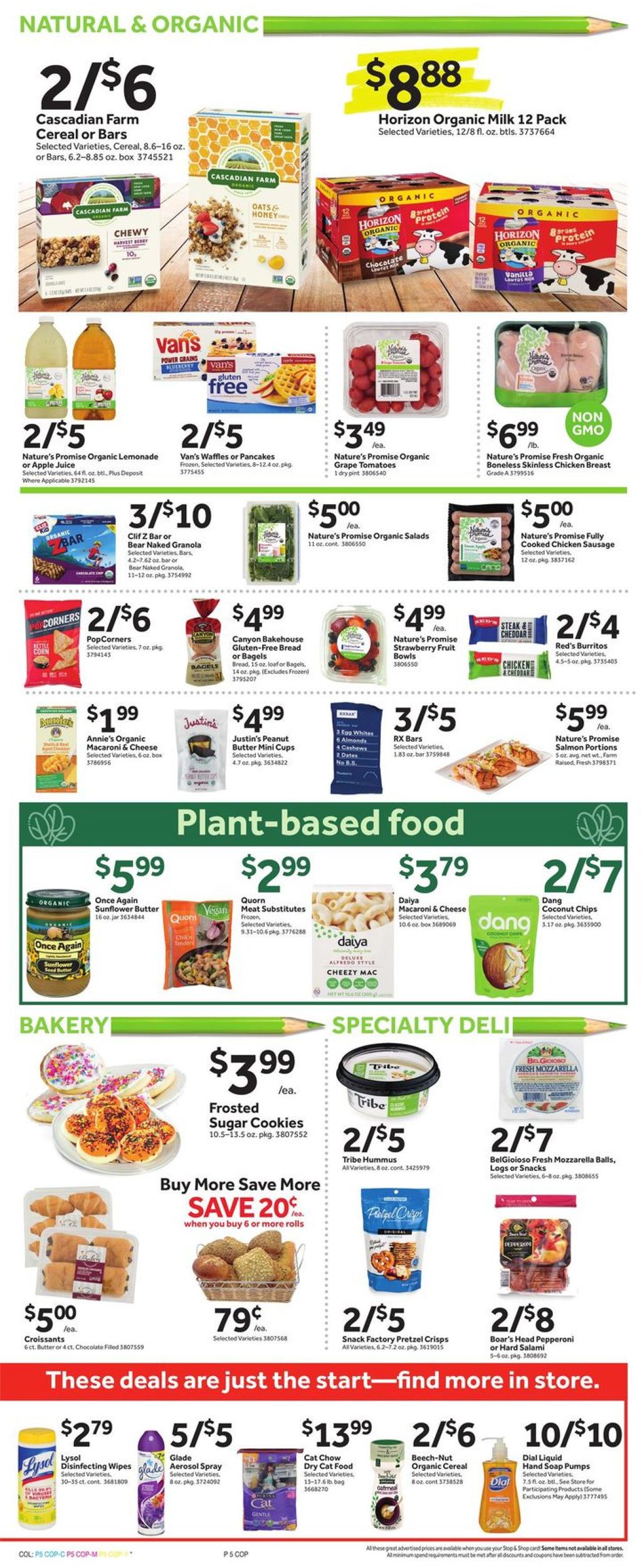 Catalogue Stop and Shop from 08/23/2019