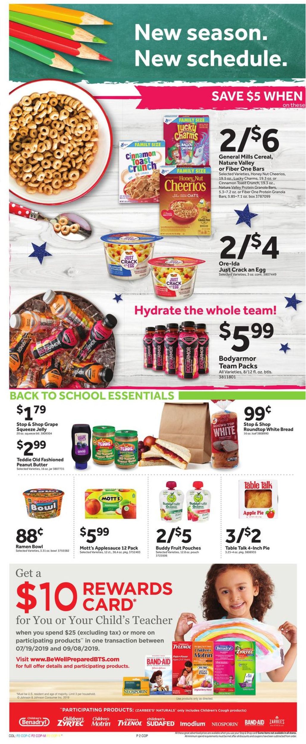 Catalogue Stop and Shop from 08/30/2019