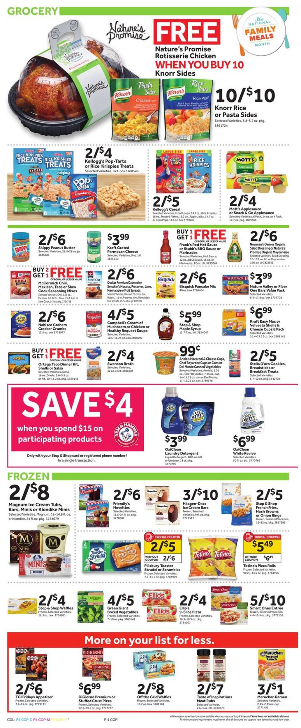 Catalogue Stop and Shop from 09/13/2019