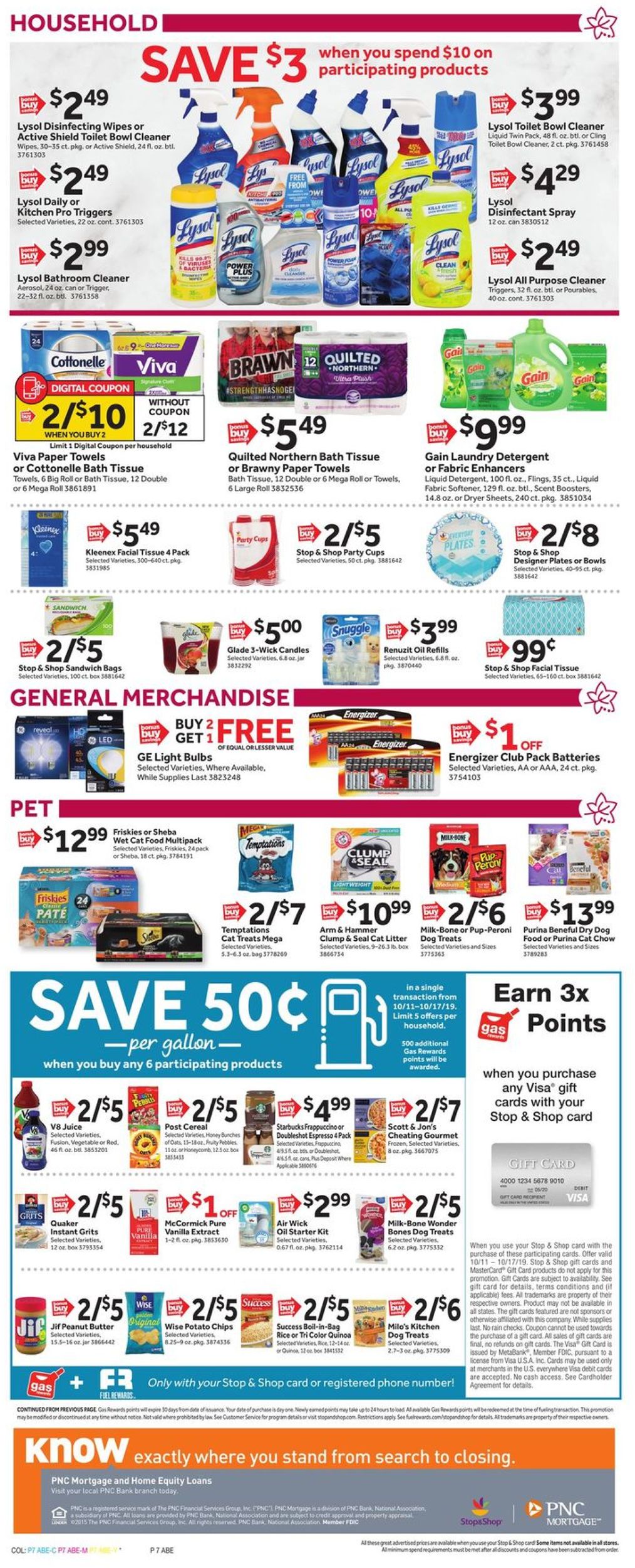 Catalogue Stop and Shop from 10/11/2019