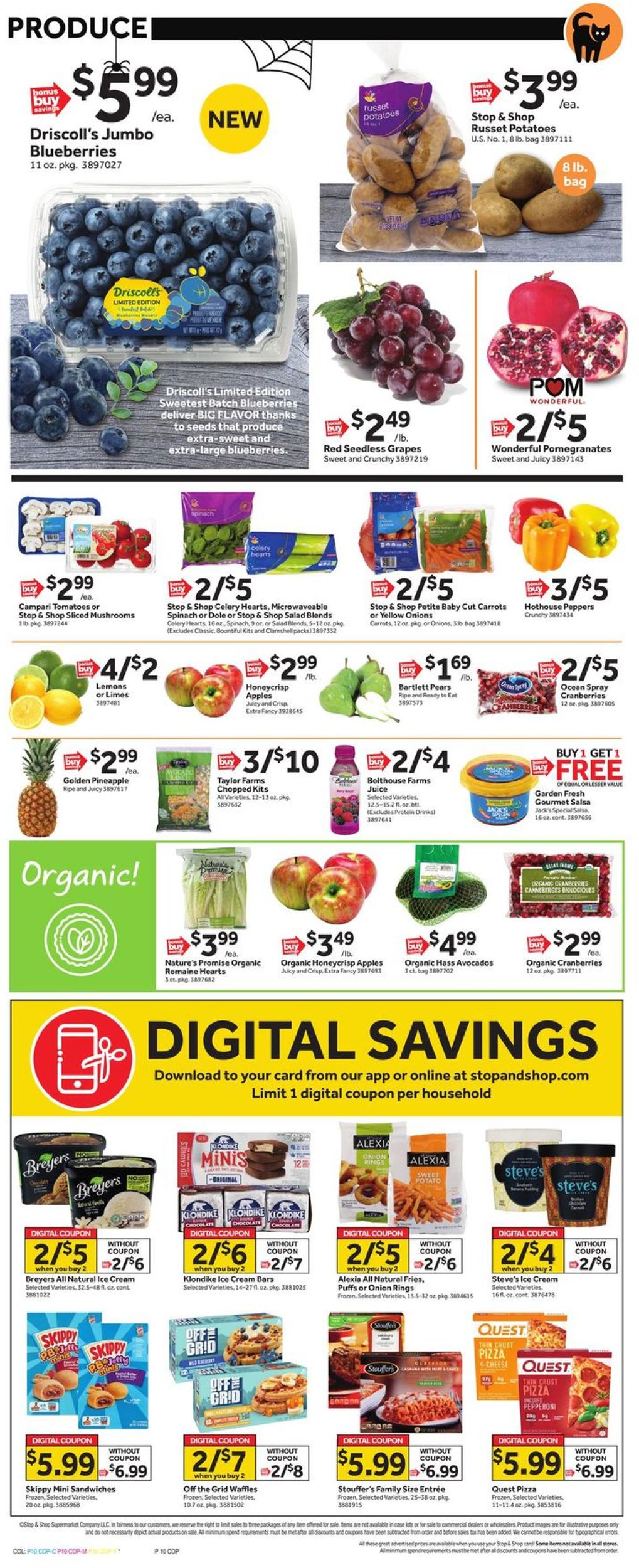 Catalogue Stop and Shop from 10/25/2019