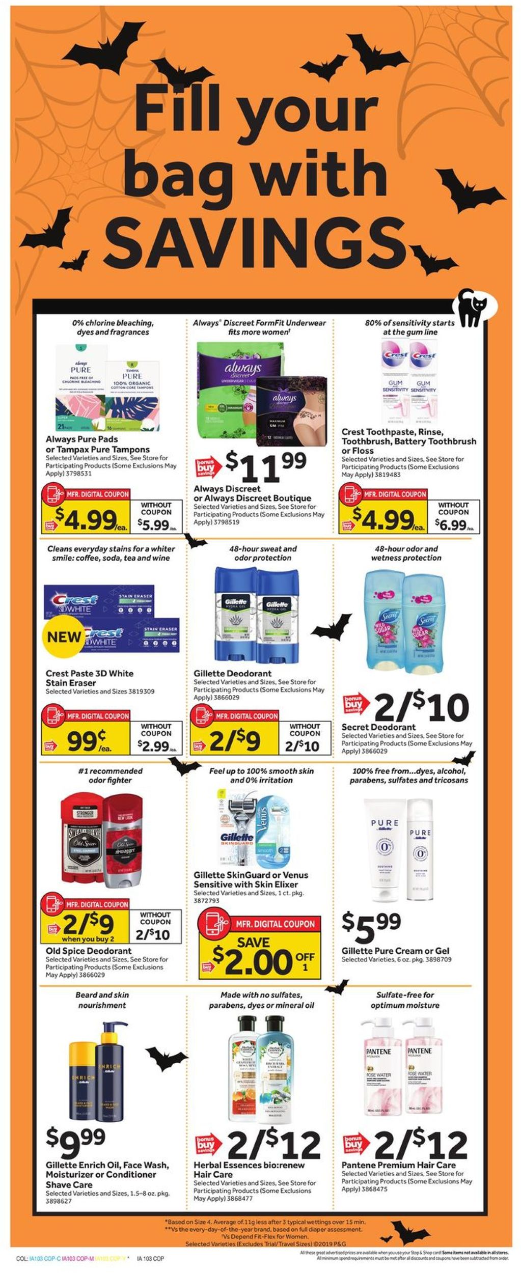 Catalogue Stop and Shop from 10/25/2019