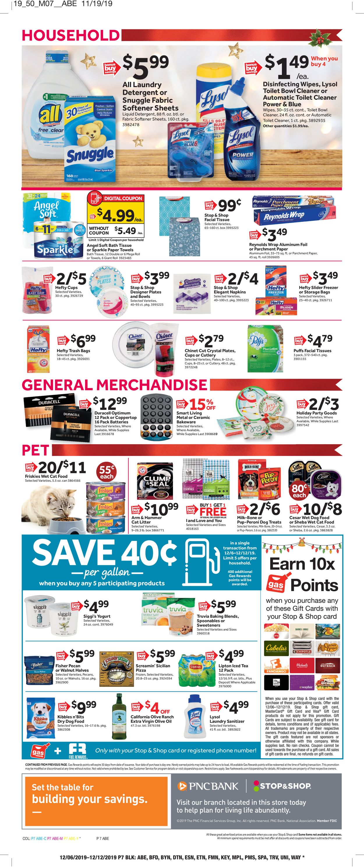 Catalogue Stop and Shop from 12/06/2019